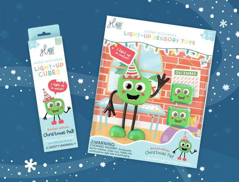 Christmas Character & Light-Up Cubes - Glo Pals