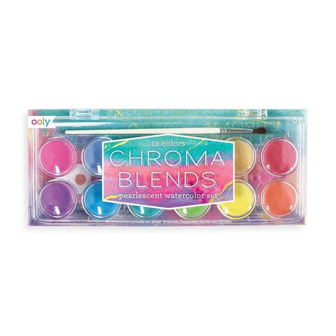 Chroma Blends Pearlescent Watercolors - OOLY