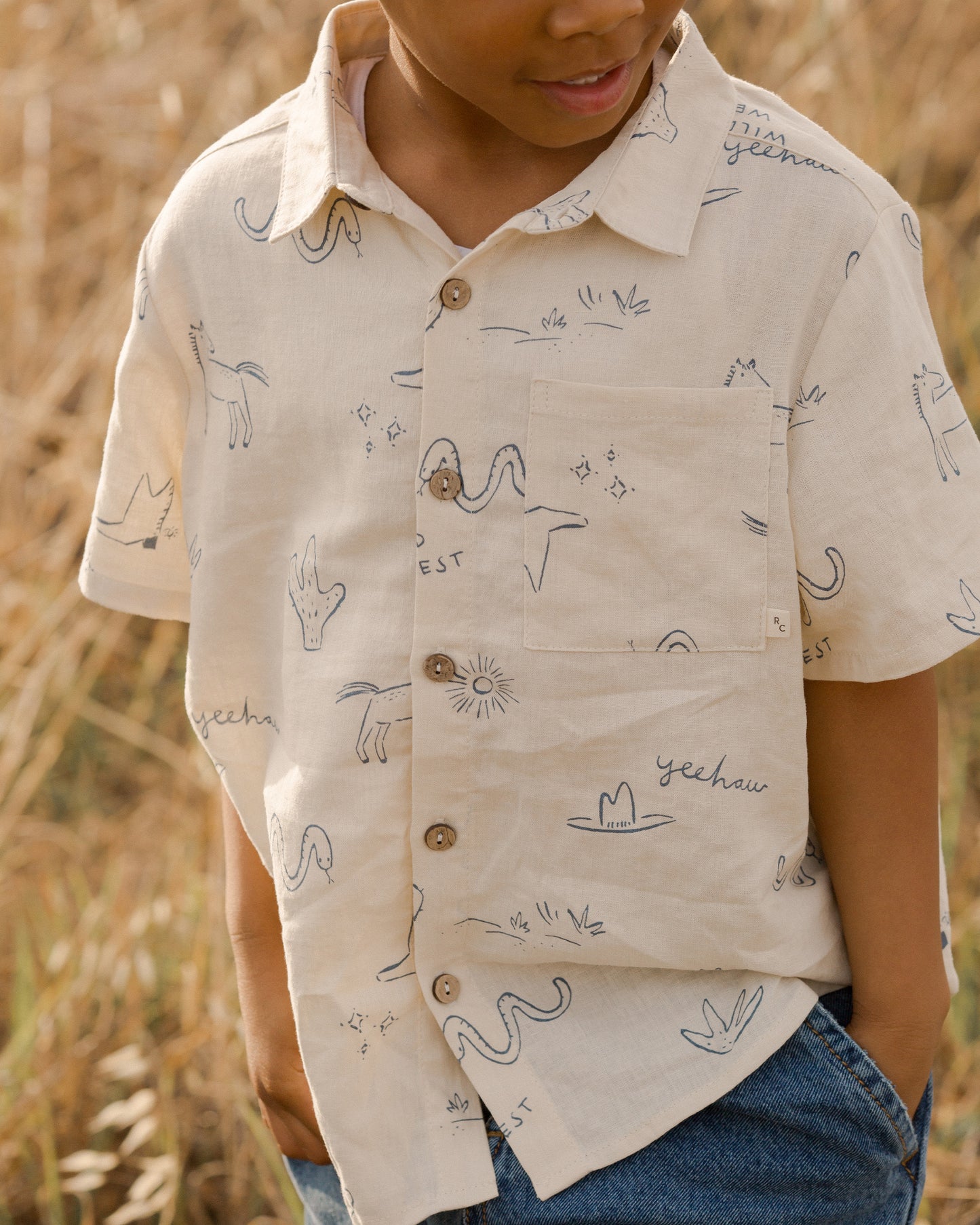 Collared Shirt | Wild West - Rylee + Cru