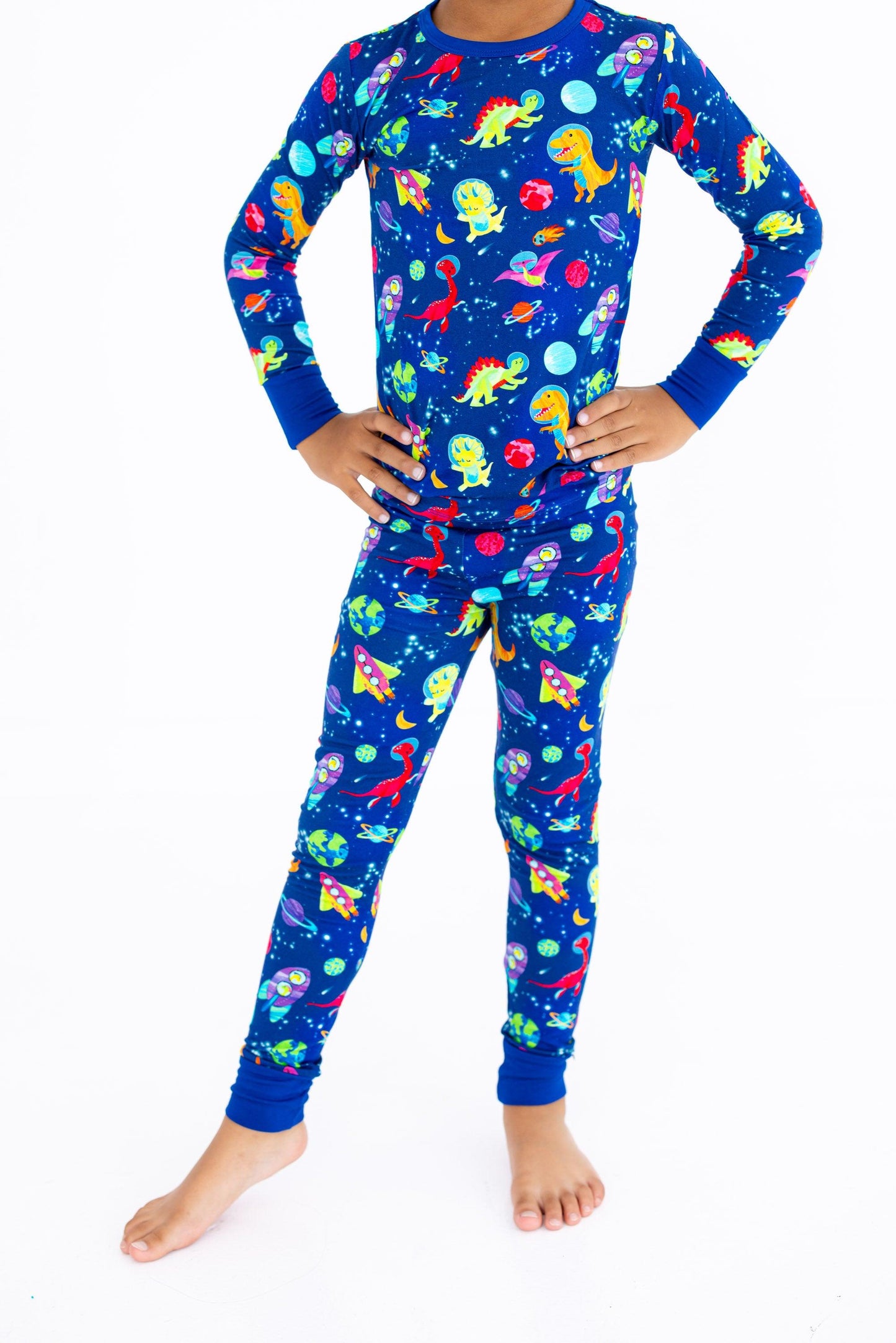 Comet 2 Piece Bamboo Pajamas with Pants - Birdie Bean