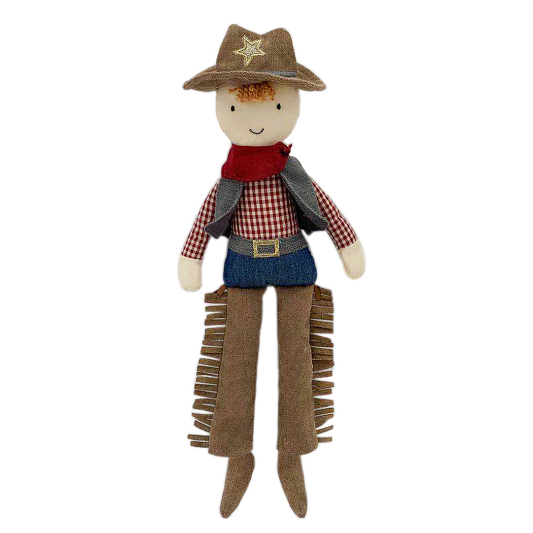 Cooper Cowboy Plush Doll - Mon Ami