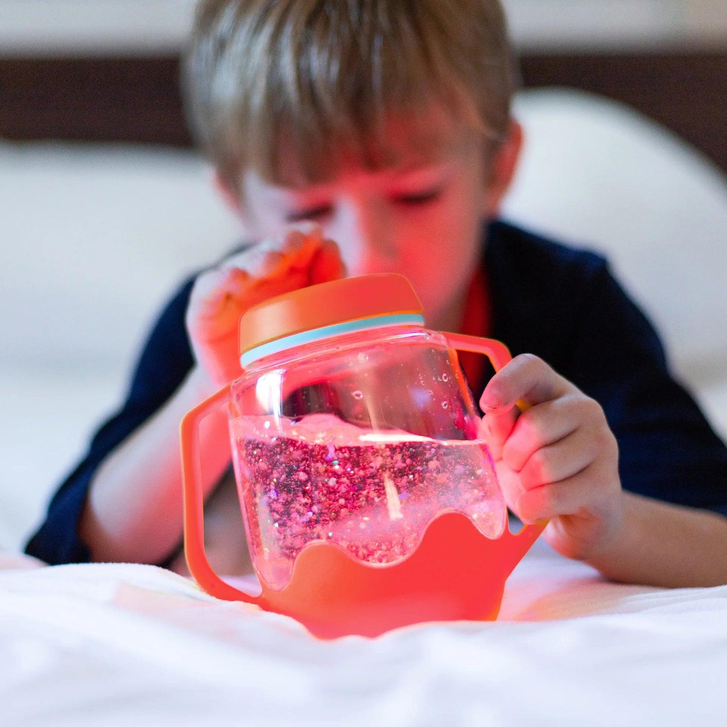 Coral Sensory Jar - Glo Pals