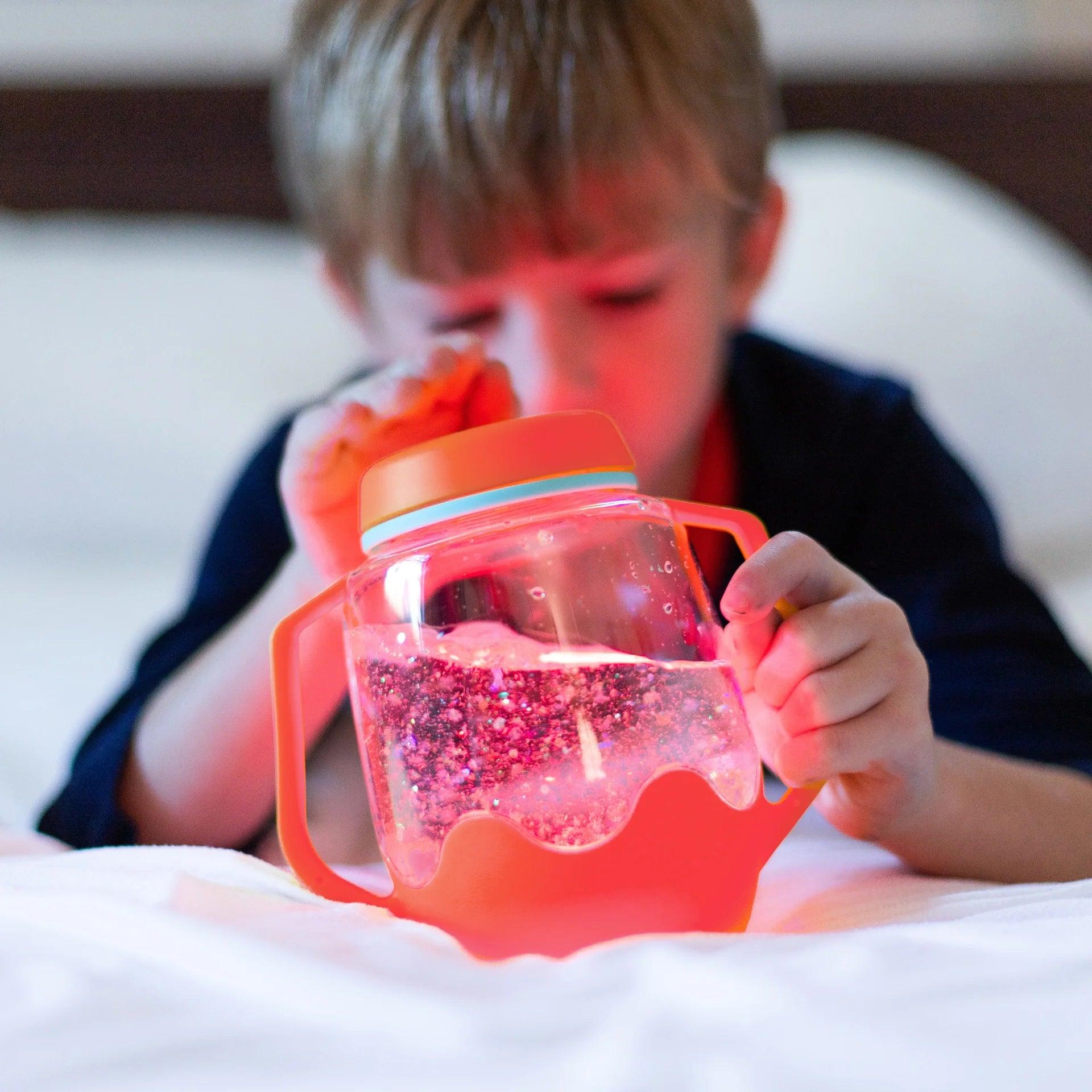 Coral Sensory Jar - Glo Pals