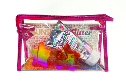 Cosmic Stardust Travel Ready Sunscreen Gift Set - Sunshine & Glitter