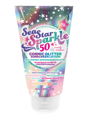 Cosmic Stardust Travel Ready Sunscreen Gift Set - Sunshine & Glitter