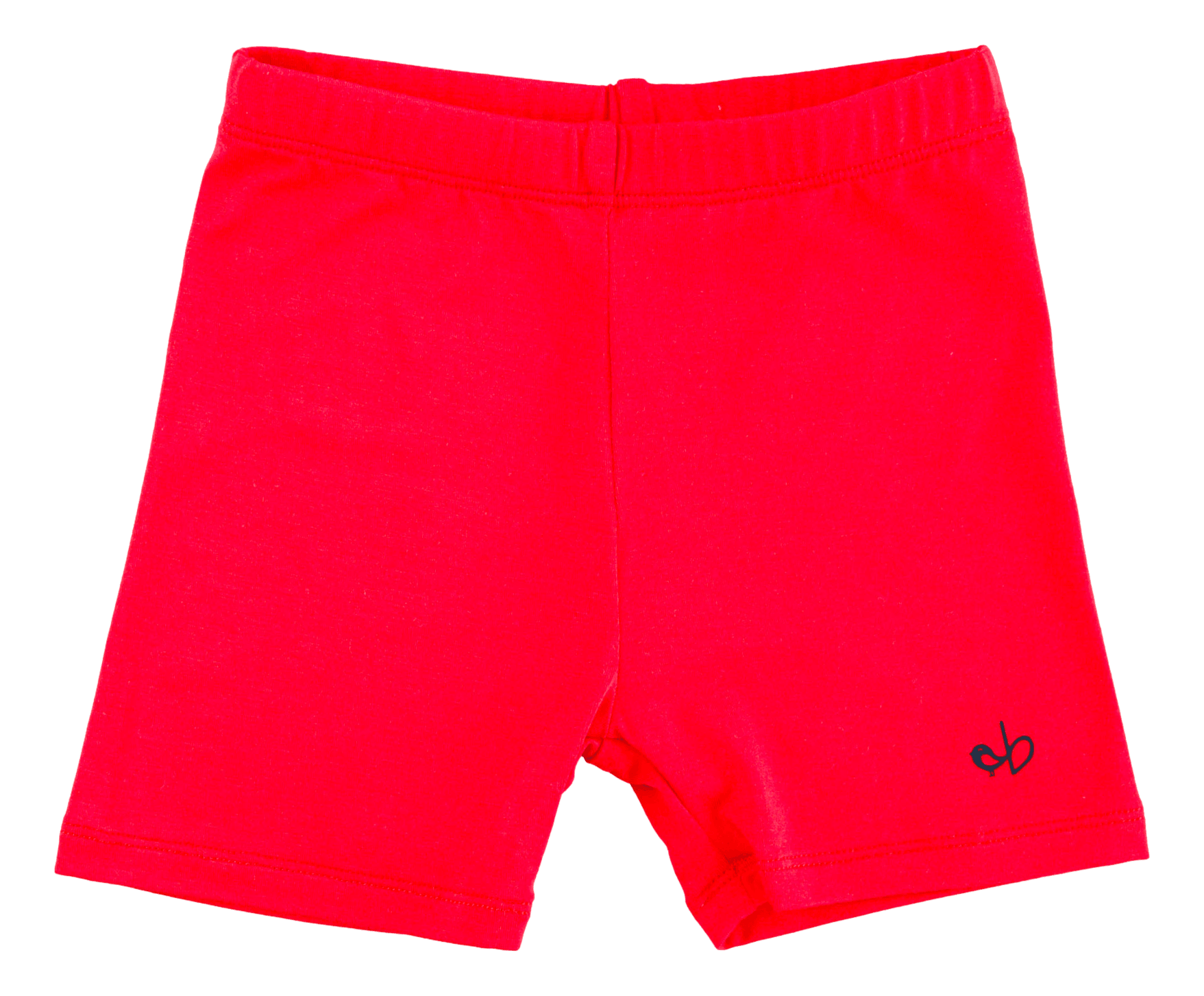 Crimson Biker Shorts - Birdie Bean