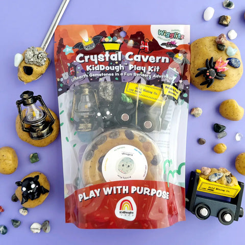 Crystal Cavern KidDough Play Kit | Prickly Pear Scented