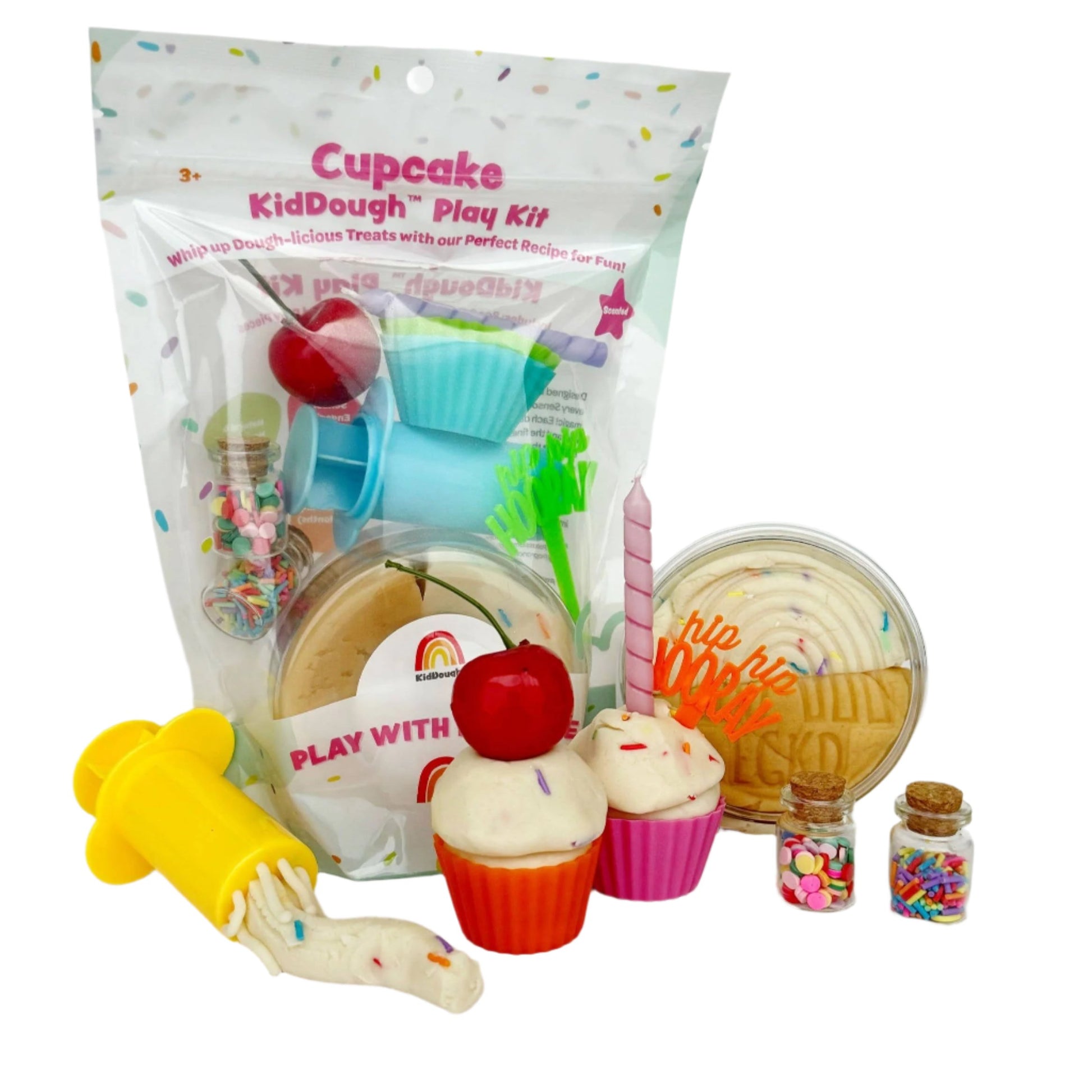 Cupcake Play Dough Kit - Earth Grown KidDoughs