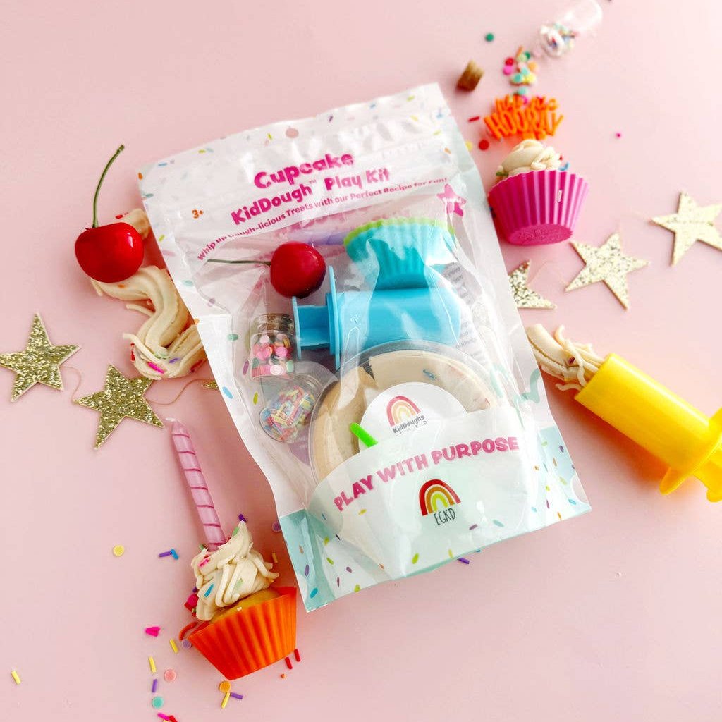 Cupcake Play Dough Kit - Earth Grown KidDoughs