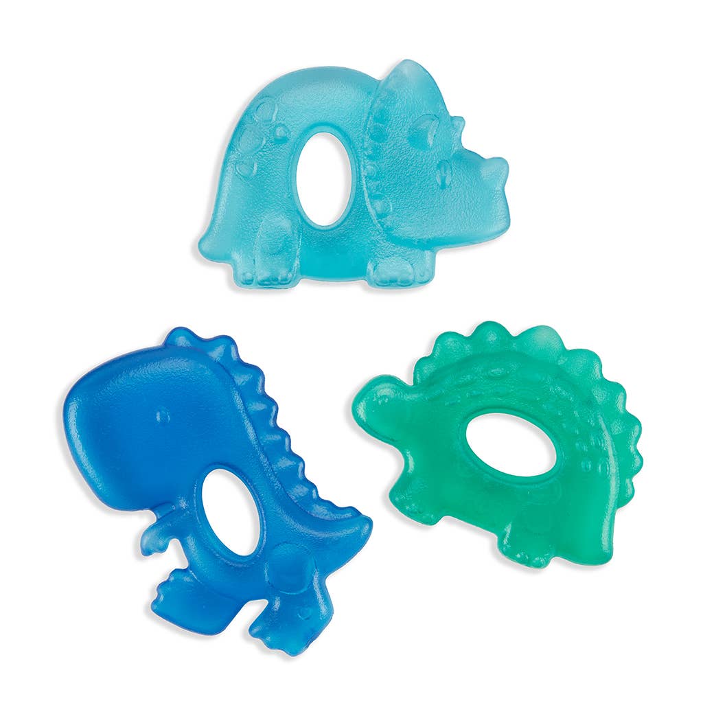 Cutie Coolers™ Water Filled Teethers (3-pack): Dino - Itzy Ritzy