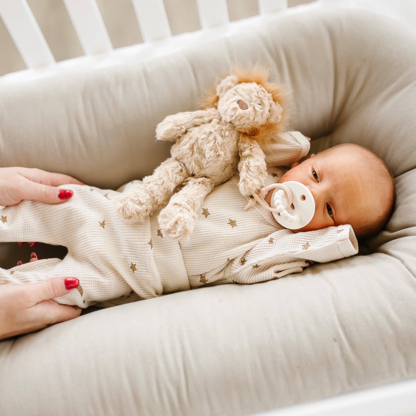 Cutie Cuddle (Plush Animal Lovey): Blue Bear - Ryan & Rose