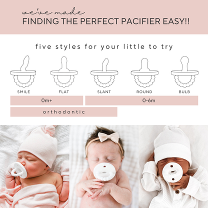 Cutie PAT Pacifier Starter Kit: Boy - Ryan & Rose