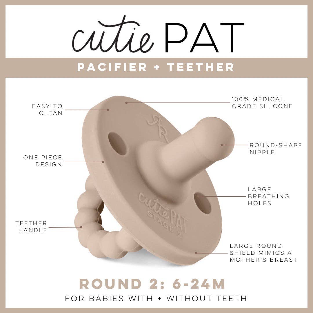 Cutie PAT Pacifier: Taffy - Ryan & Rose