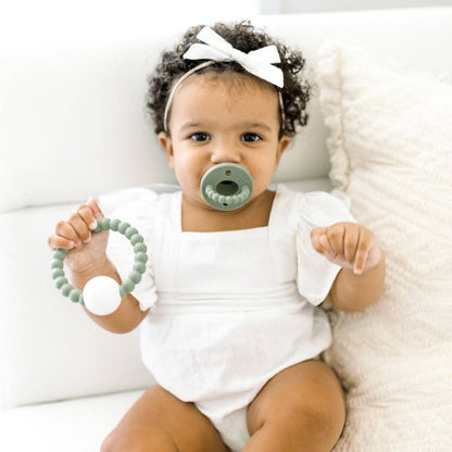 Cutie Teether Rattle: Canary - Ryan & Rose