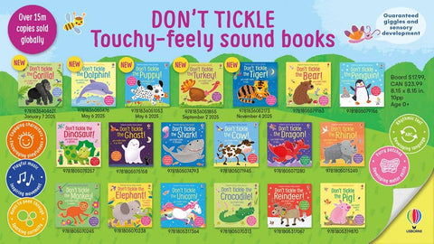 Don't Tickle the Dolphin! Sensory Board Book