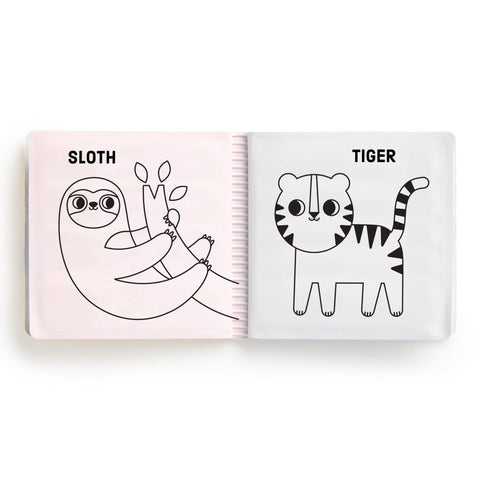 Color Magic Bath Book Set - Animals of The World