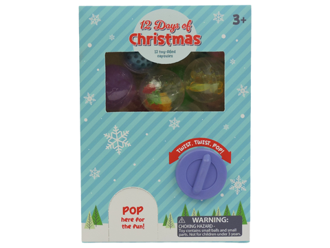 12 Days of Christmas Surprise Toy Filled Vending Machine