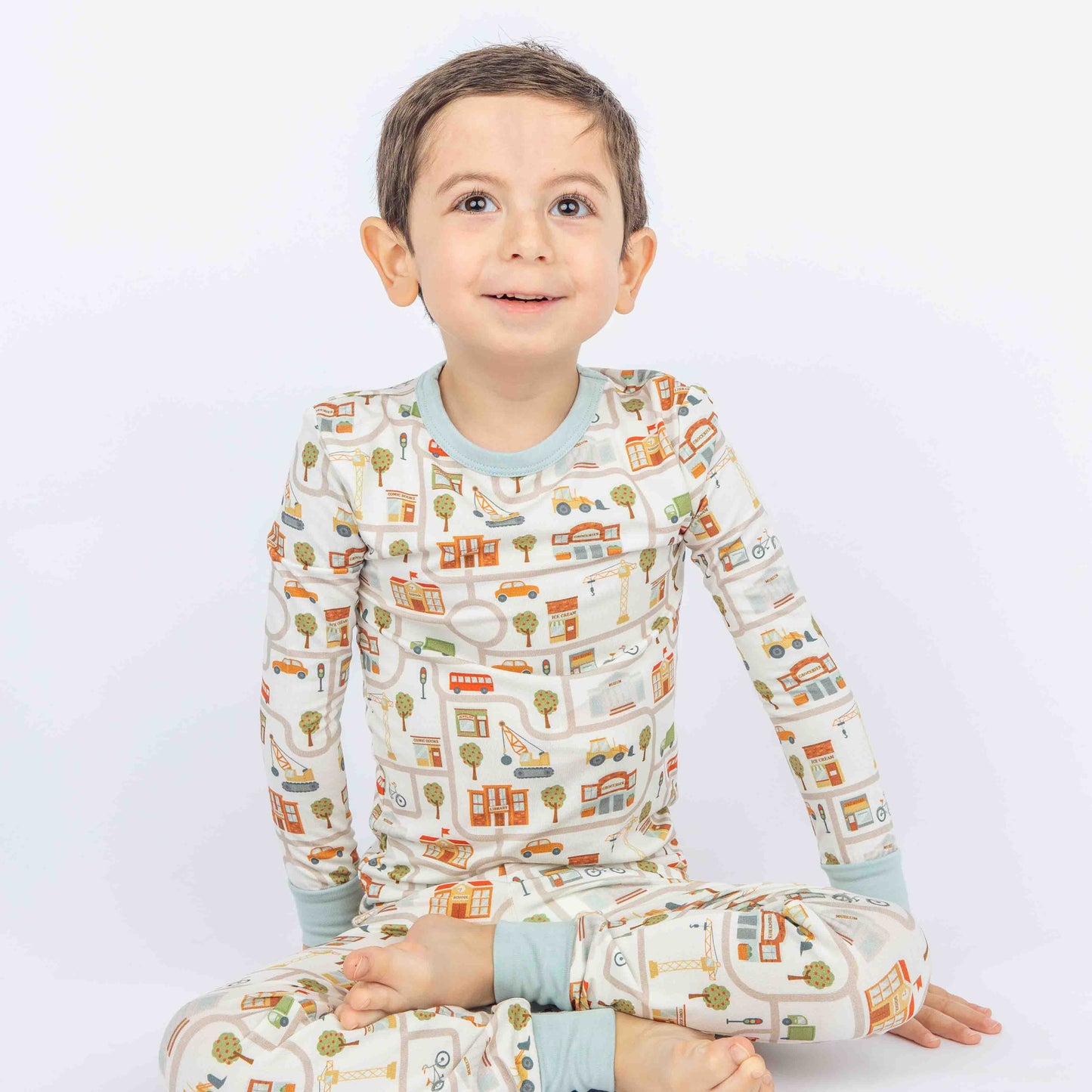 Let's Go City Kids Bamboo Pajama