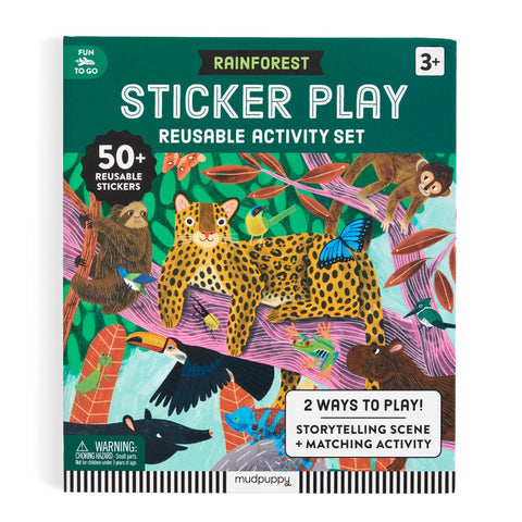 Sticker Play Reusable Activity Set - Rainforest