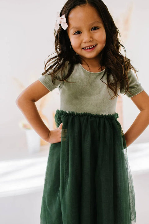 Heavenleigh Dress in Pinegrove