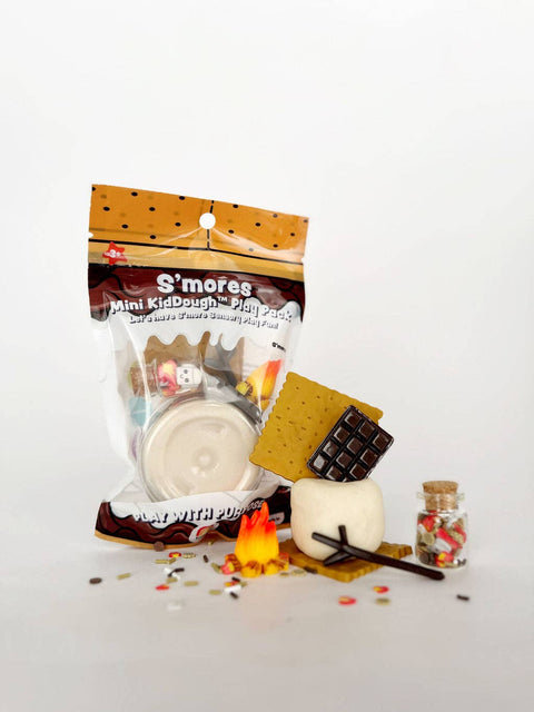 S'mores Mini Play Dough-To-Go