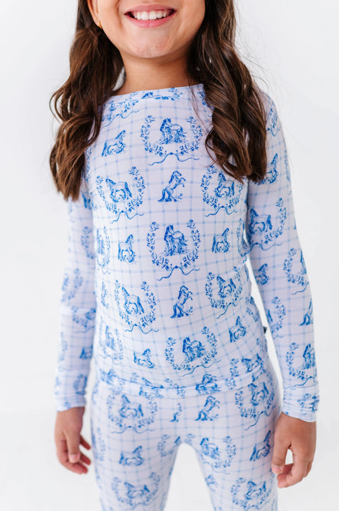 Blue Pony Club Kids Pajamas