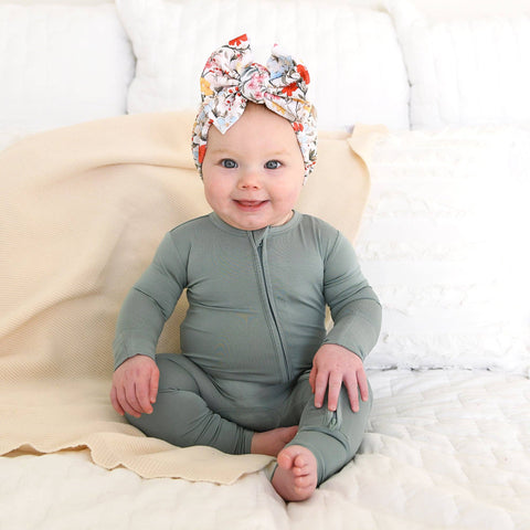 Eucalyptus Zip Bamboo Pajamas
