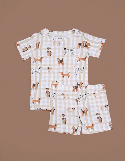 Kids Bamboo Short Set - Pawfect Pals
