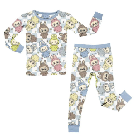 Labubu Kids Bamboo Pajama Set