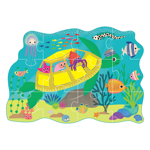 Ocean 12pc Shaped Puzzle