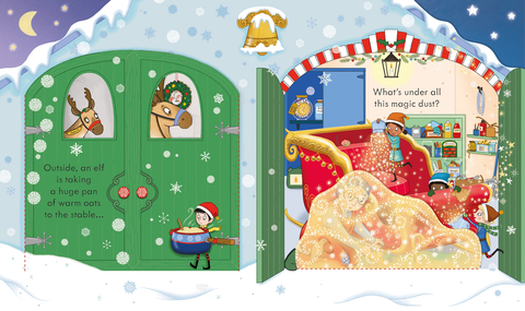 Peek Inside Christmas Board Book