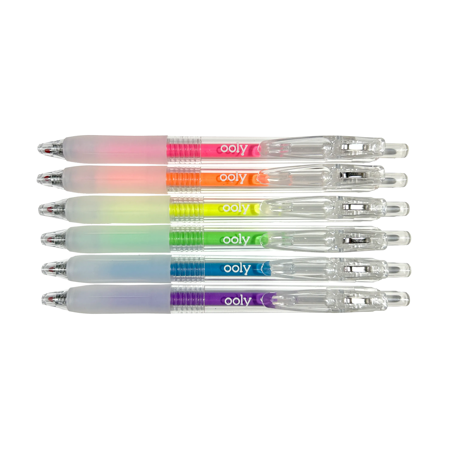 Jelly Gloss Neon Multi-Surface Deco Gel Pens (Set of 6)