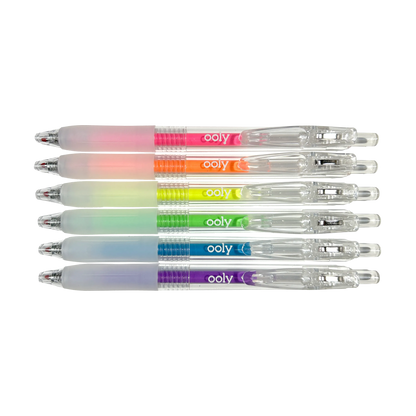 Jelly Gloss Neon Multi-Surface Deco Gel Pens (Set of 6)