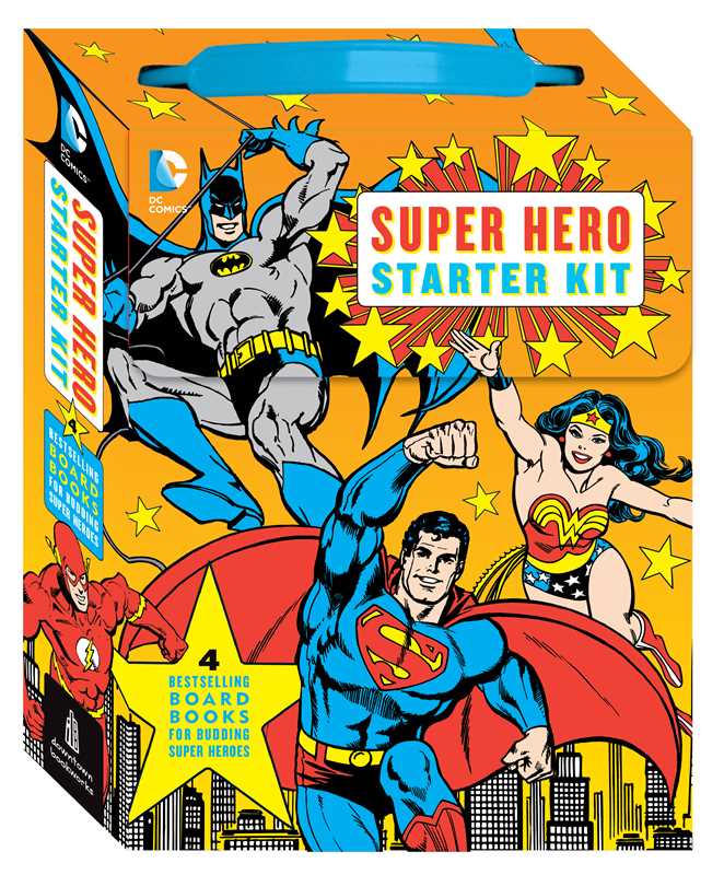 DC Super Hero Starter Kit Book Set - Simon & Schuster