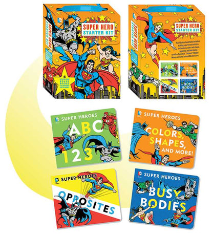 DC Super Hero Starter Kit Book Set - Simon & Schuster