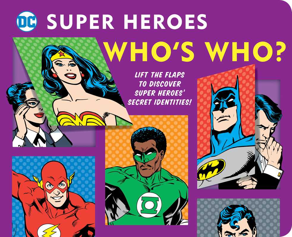 DC Super Heroes: Who's Who? Book - Simon & Schuster