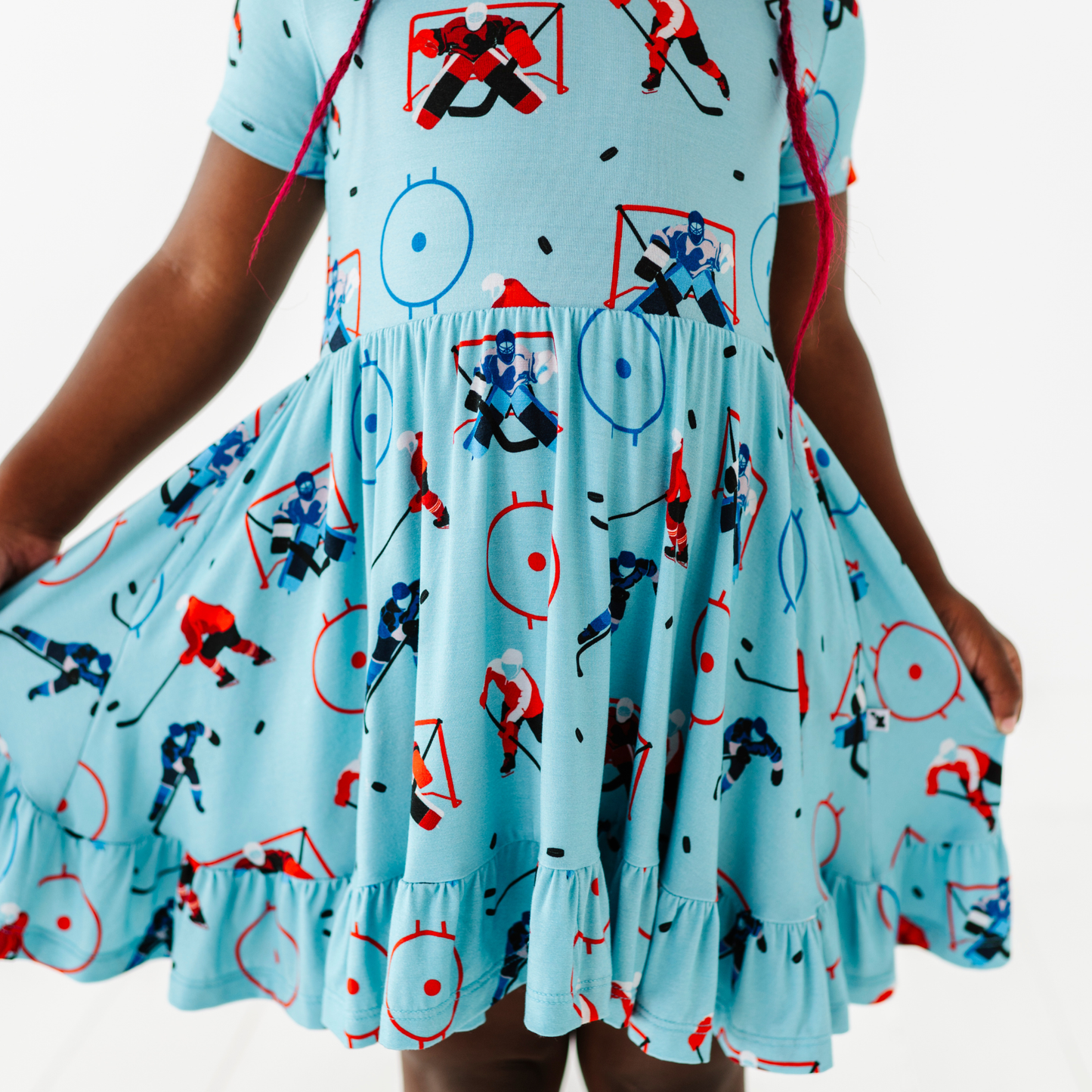 Hockey Girls Twirl Dress