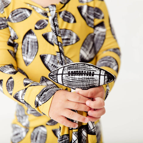 Football Bamboo Snuggle Lovey