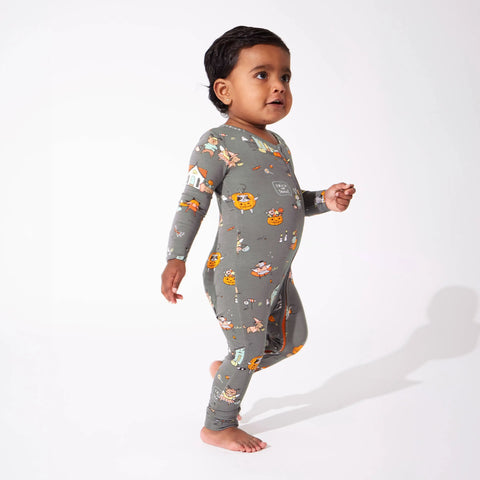 Bamboo Convertible Footie - Trick or Treaters