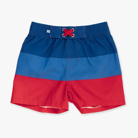 Swim Trunks - Liberty Color Block