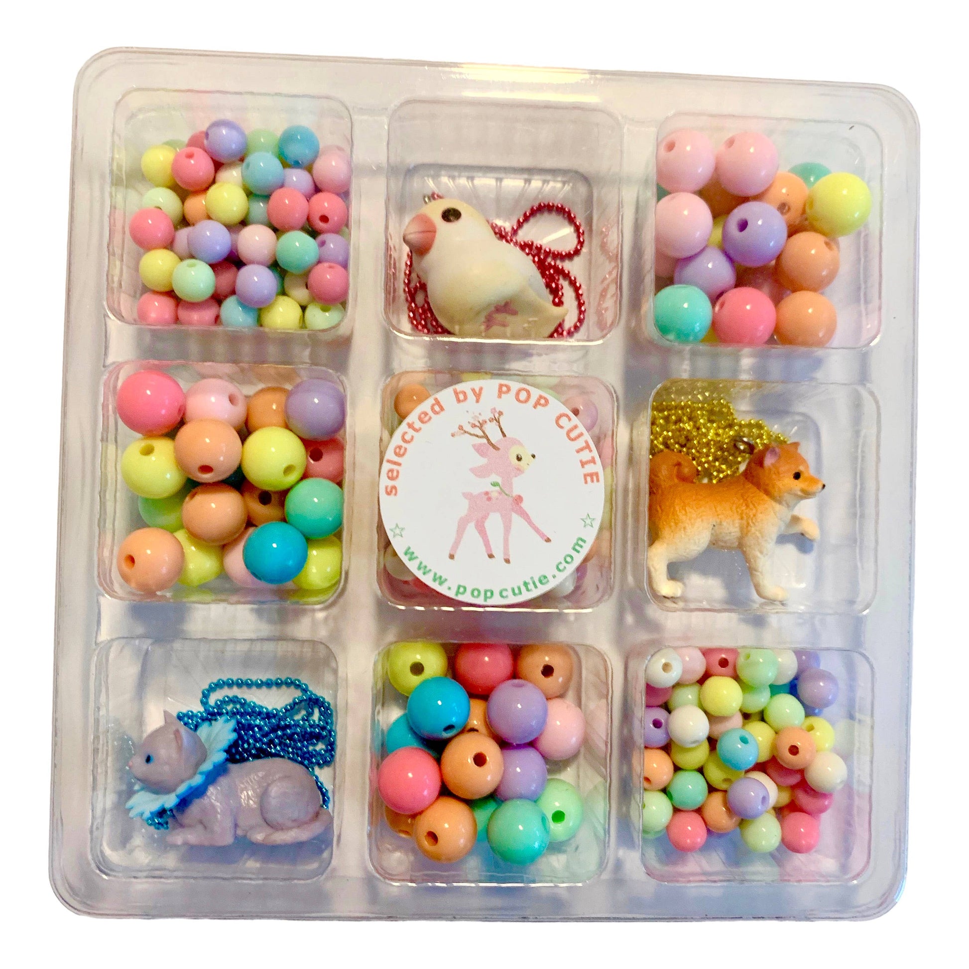 Deluxe Kids DIY Necklaces Craft Kit - POP CUTIE INC