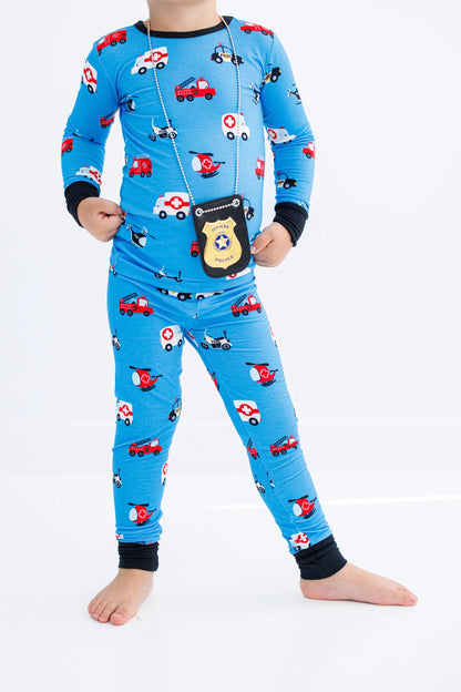 Deputy 2-Piece Pajama - Birdie Bean