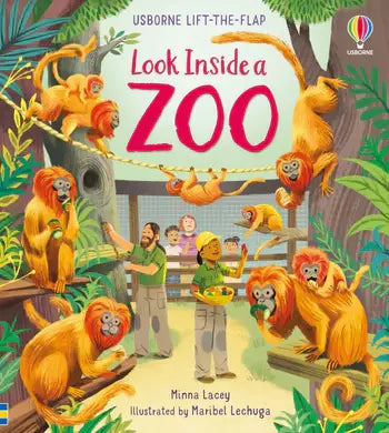 Look Inside a Zoo Book