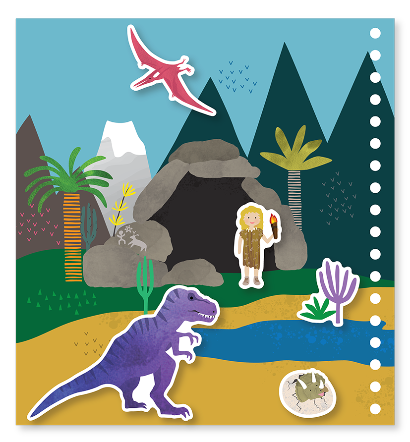 Dino Magic Multi Play - Floss and Rock