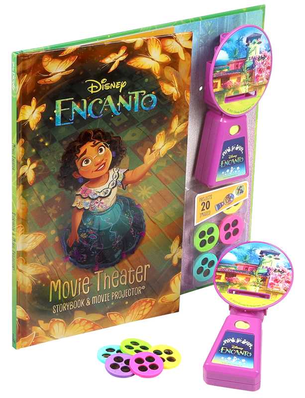 Disney Encanto Movie Theater Storybook & Movie Projector - Simon & Schuster