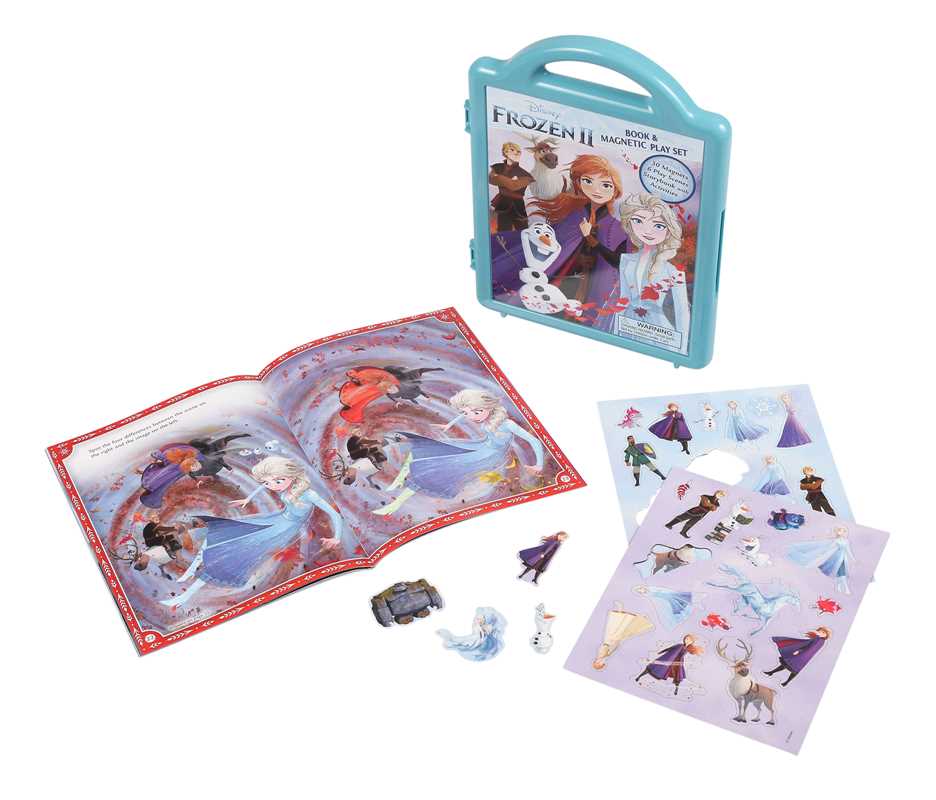 Disney Frozen 2 Book & Magnetic Playset - Simon & Schuster