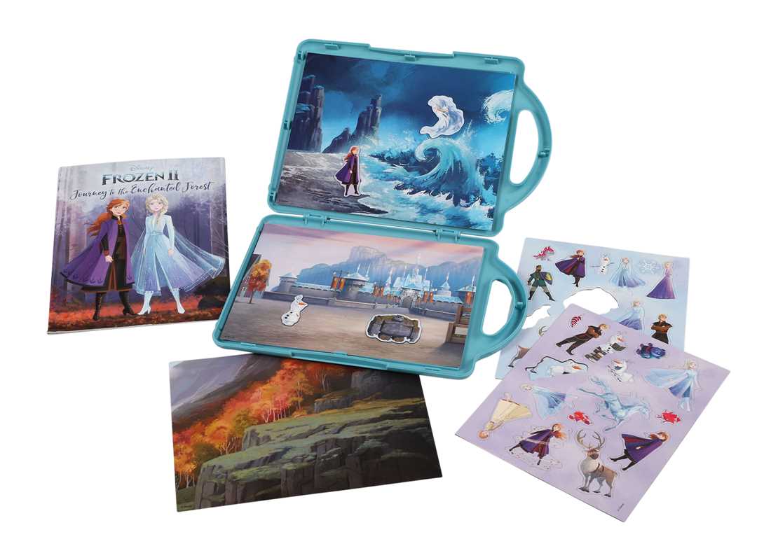 Disney Frozen 2 Book & Magnetic Playset - Simon & Schuster