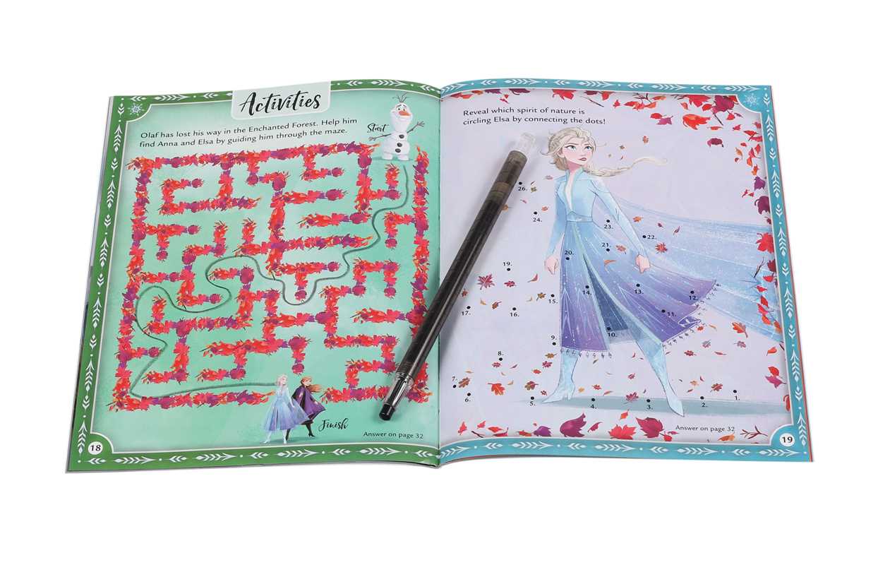 Disney Frozen 2 Book & Magnetic Playset - Simon & Schuster