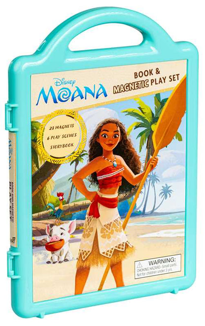 Disney Moana Book & Magnetic Playset - Simon & Schuster