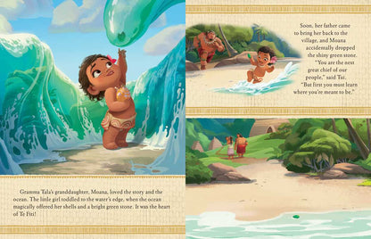 Disney Moana Book & Magnetic Playset - Simon & Schuster